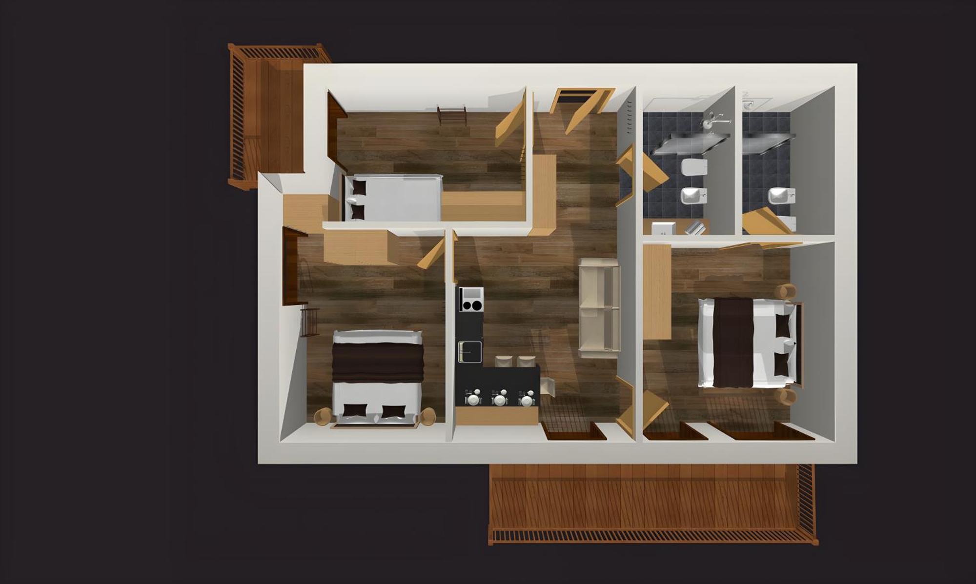 Appartement- Und Wellnesshotel Winkler Falzes Chambre photo
